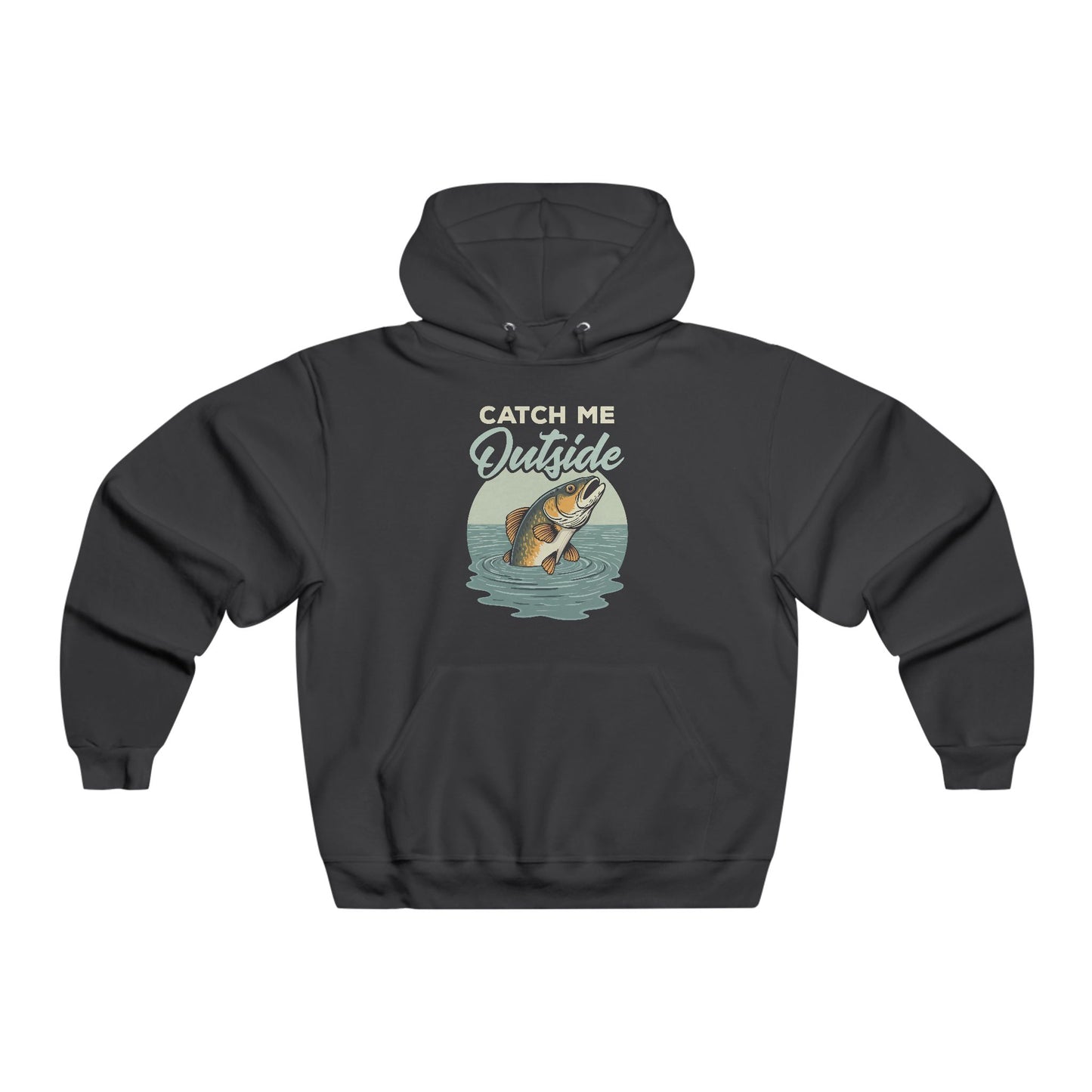 Catch Me Outside Funny Fishing Hoodie | Men's Big & Tall Hoodie | S-5X