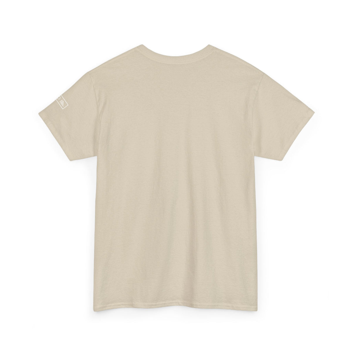 Back view of sand Don't Piss Me Off shirt by Big Guy Drip