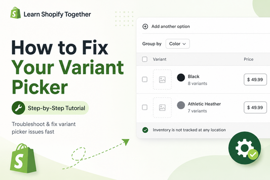 How to Fix Your Shopify Color Picker Not Switching Images - Taste Theme