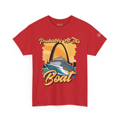 Find Me at the Boat – St. Louis Casino Life Tee – Big & Tall [L-5X]