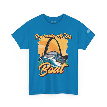 Find Me at the Boat – St. Louis Casino Life Tee – Big & Tall [L-5X]