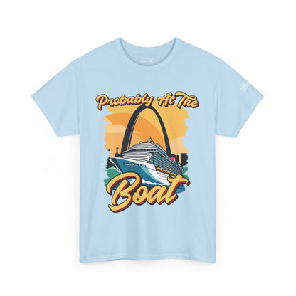 Find Me at the Boat – St. Louis Casino Life Tee – Big & Tall [L-5X]