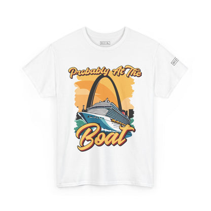 Find Me at the Boat – St. Louis Casino Life Tee – Big & Tall [L-5X]