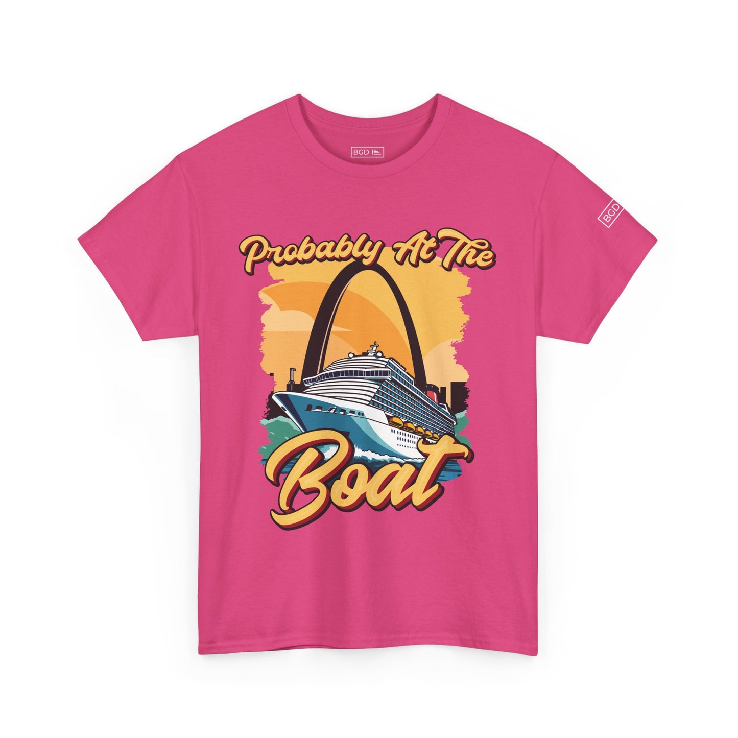 Find Me at the Boat – St. Louis Casino Life Tee – Big & Tall [L-5X]