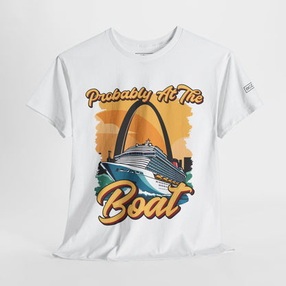 Find Me at the Boat – St. Louis Casino Life Tee – Big & Tall [L-5X]