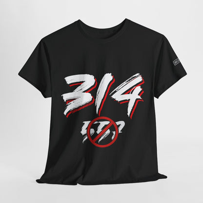 Urban streetwear style 314 shirt in black – graphic cotton tee – BGD
