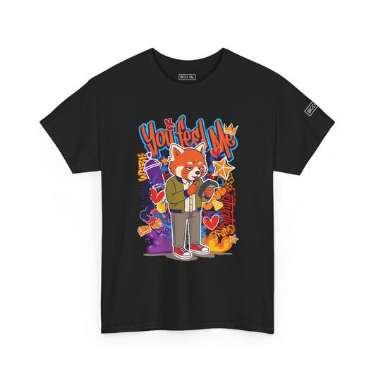 BGD You Feel Me Motivational T-Short In Black Front View