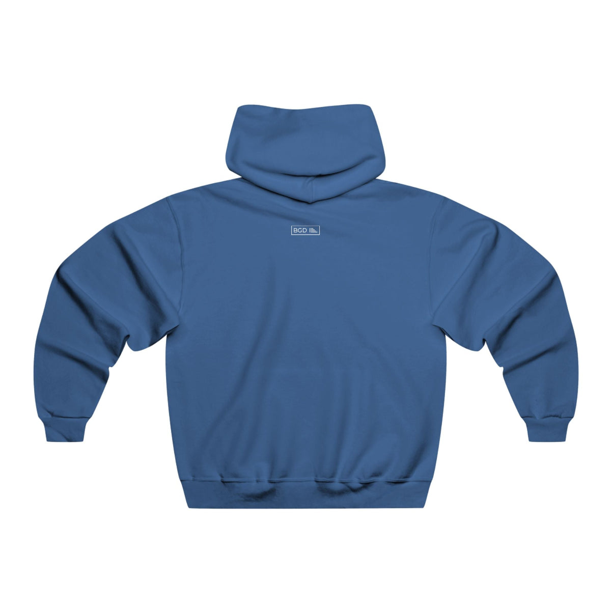 Royal Blue Don’t Piss Me Off Hoodie – Back Design Graphic