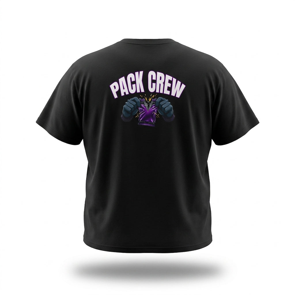 Pack Crew Collector Tee Black Back BGD