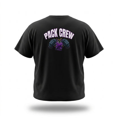 Pack Crew Collector Tee Black Back BGD
