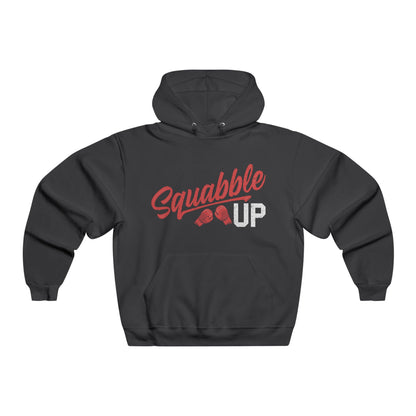 Squabble Up Fight Club Hoodie – Black Pullover Front Graphic - BGD